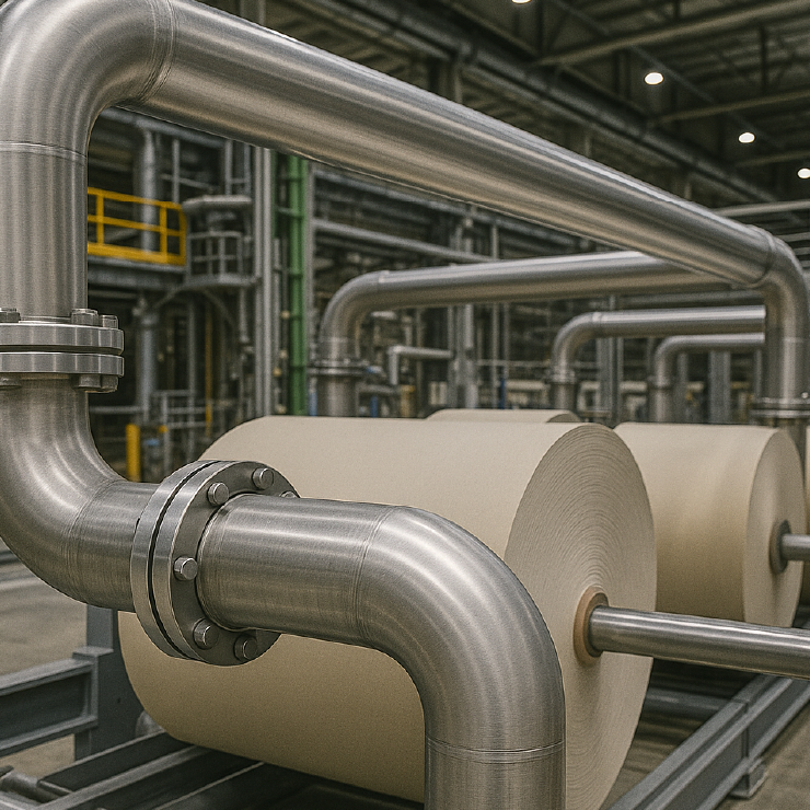 <br>Papel e celulose